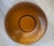 Vintage Mid-Century Modern Amber Glass Bowls- Set of Two For Sale - Image 4 of 5