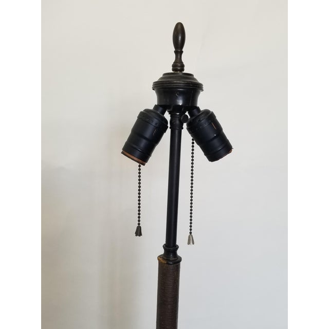 French Style Iron Floor Lamp 59" Height Rustic Natural | Chairish