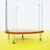 Corner Display Cabinet in Glass and Wood with Triangular Base by Tonin Casa