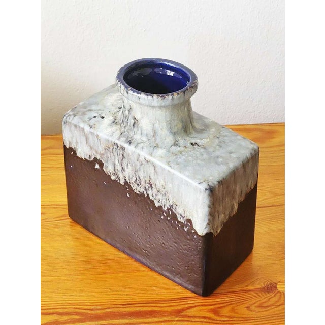 Mid-Century Modern Fat Lava Vase from Scheurich Keramik, 1960s For Sale - Image 4 of 10