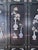 1900s Chinese Six-Panel Carved Hardstone Lacquered Coromandel Screen For Sale - Image 12 of 18