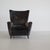 Paolo Buffa Vintage Wingback Chair by Paolo Buffa, Italy, 1950s For Sale - Image 4 of 8