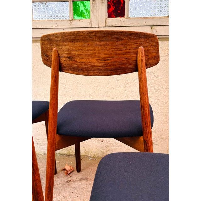 Danish Dining Chairs by Harry Østergaard, 1960s, Set of 6 For Sale - Image 17 of 18