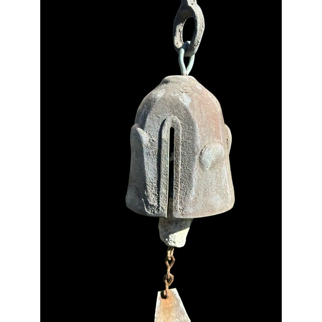 1960s Paolo Soleri Cast Bronze Wind Chime For Sale - Image 5 of 8