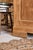 1930s Low Art Deco Sideboard in Carved Oak and Grey Marble, 1930s For Sale - Image 5 of 7