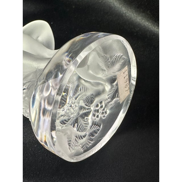 Lalique Le Faune Frosted Crystal Nude Lovers Figurine | Pan & Diane | Marc Lalique | 1960s For Sale - Image 10 of 12