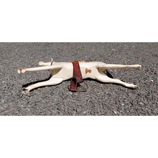 Vintage Child's Rocking Horse Toy For Sale - Image 10 of 13