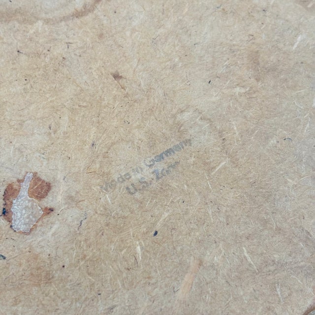 Mid Century German Woven Circular Tray For Sale - Image 11 of 11