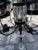 Contemporary Fine Art Lamps Eaton Place Rustic Iron Crystal Chandelier. Great Condition For Sale In Miami - Image 6 of 13