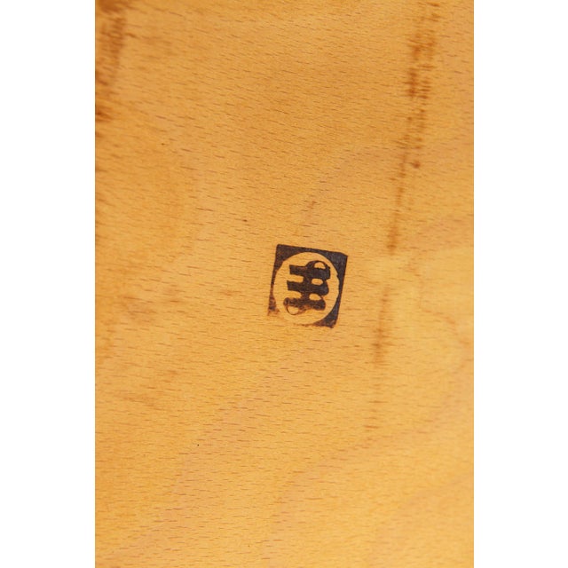 Vintage German Dining Chairs in Beech from Casala, 1970s, Set of 4 For Sale - Image 10 of 11