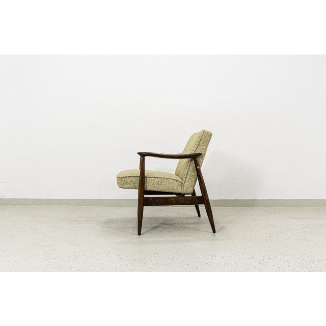 Mid-Century Modern Mid-Century GFM 87 Armchair by Juliusz Kędziorek for GFM, Poland, 1960s For Sale - Image 3 of 16