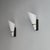 Wall Light in Acrylic Glas and Brass, 1950, Set of 2 For Sale - Image 11 of 11