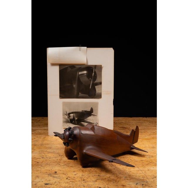 Original Robinson Airfoil Fuselage Aircraft Patent Model For Sale - Image 4 of 4