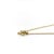 1950s French 18k Gold Mid-Century Flower Pendant Necklace With Diamonds For Sale - Image 4 of 10