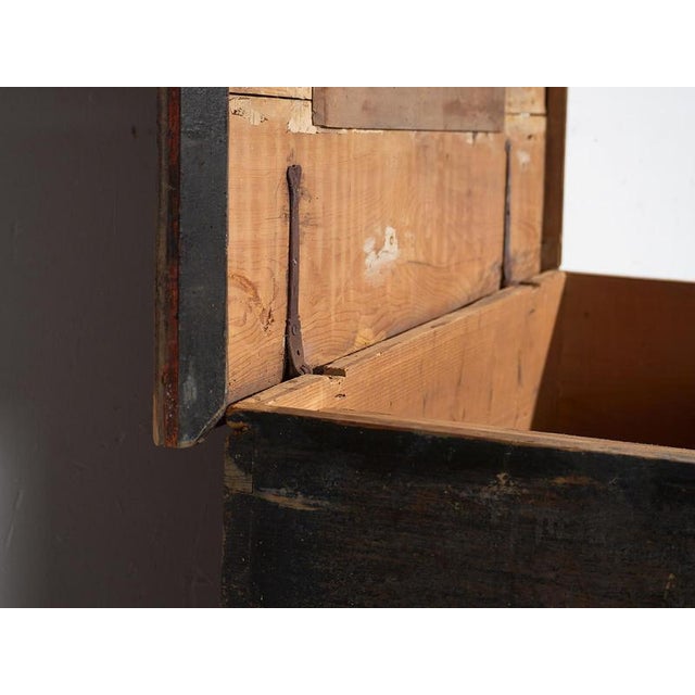 Antique Painted Chest, 1870s For Sale - Image 9 of 18