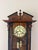 Antique Victorian Walnut Double Weight Wall Clock, 1860 For Sale - Image 3 of 7