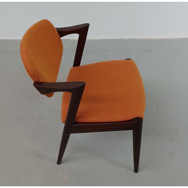 1960s Rosewood Dining Chairs by Kai Kristiansen for Schou Andersen, Customizable Reupholstery, 1960s, Set of 8 For Sale - Image 5 of 15