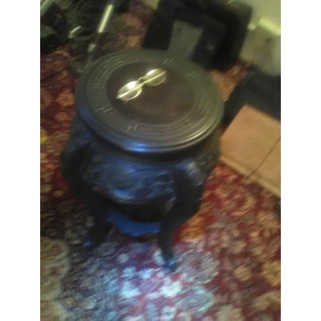 Japanese Japanese Small Round Table 1900's For Sale - Image 3 of 7