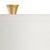 Contemporary Wildwood Olsen Table Lamp - Snow For Sale - Image 3 of 4