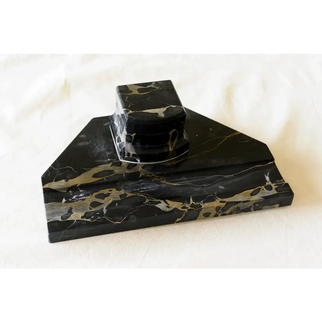 Late 19th Century 19th Century Marble Inkwell For Sale - Image 5 of 5