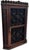 Victorian Outstanding Antique Beautifully Hand Carved Solid Mahogany Wall Hanging Corner Cabinet - Signed & Dated 1900 For Sale - Image 3 of 18
