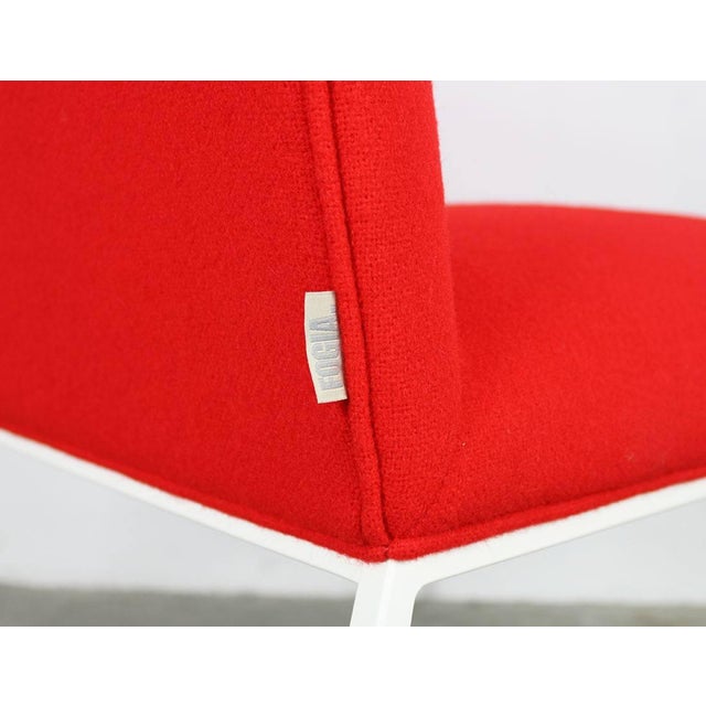 Red Tondo Lounge Chair by Stefan Borselius for Fogia For Sale - Image 8 of 10