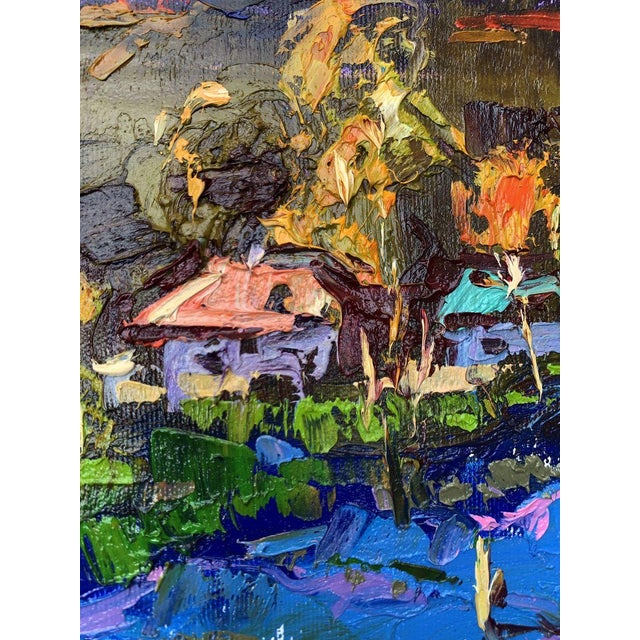 Oil Painting Night Has Come Oleksiy Ivanyuk For Sale - Image 11 of 12