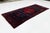 1950s Vintage Shiraz Hand-Knotted Wool Runner Rug - Deep Crimson & Indigo Tribal Medallion For Sale - Image 5 of 9