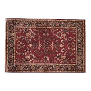 1980's Sarouk Rug , 4'1 X 6'