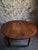 Antique French Round Oak Drop-Leaf Dining Table, 1870s For Sale - Image 13 of 18