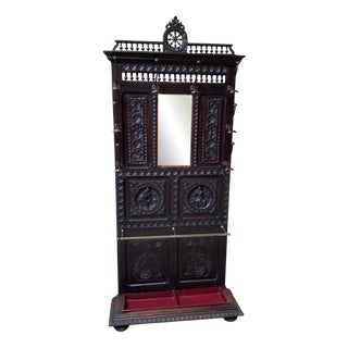 Antique Wardrobe, 1880 For Sale