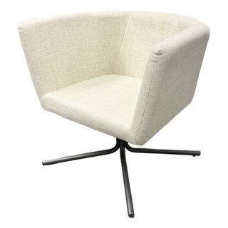 Cb2 Swivel Facetta Chair For Sale
