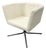Cb2 Swivel Facetta Chair For Sale