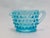 Mid-Century Modern Fenton Hobnail Blue Opalescent Individual Creamer Vintage For Sale - Image 3 of 12