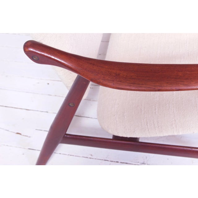 Vintage Arne Hovmand-Olsen for Mogens Kold Teak Lounge Chair-Denmark, 1960s For Sale - Image 11 of 12