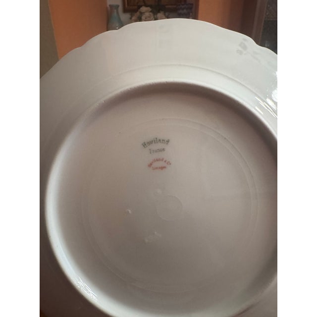 1930s Luncheon Plate Schleiger 1151 by Haviland a Set of 4 For Sale - Image 11 of 11