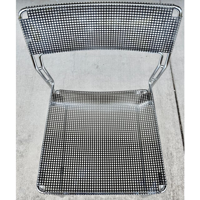 Pair of Italian Postmodern Sultana Stackable Chairs by Arrben For Sale In Miami - Image 6 of 8