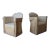Draped Plaster and Fiberglass Chairs For Sale