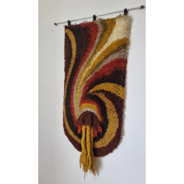 Mid-Century Danish Wall Tapestry, 1960s For Sale - Image 3 of 8