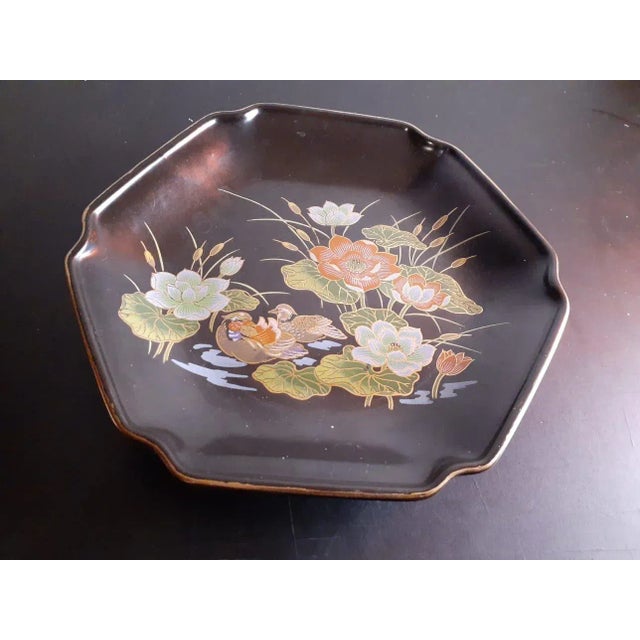 1960s Otagiri Hexagonal Plate For Sale In Dallas - Image 6 of 6