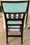 Transitional Mahogany Isla Counter Stools (Set of 3) With Figure 8 Panels Attributed to Hickory Chair For Sale - Image 3 of 4