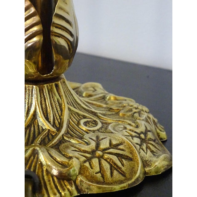 Bronze Swan-Neck Lamp from Le Dauphin, 1976 For Sale - Image 15 of 18