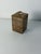 Mid-Century Italian Acrylic Glass and Rattan Box in the style of Christian Dior, 1970 For Sale - Image 4 of 6