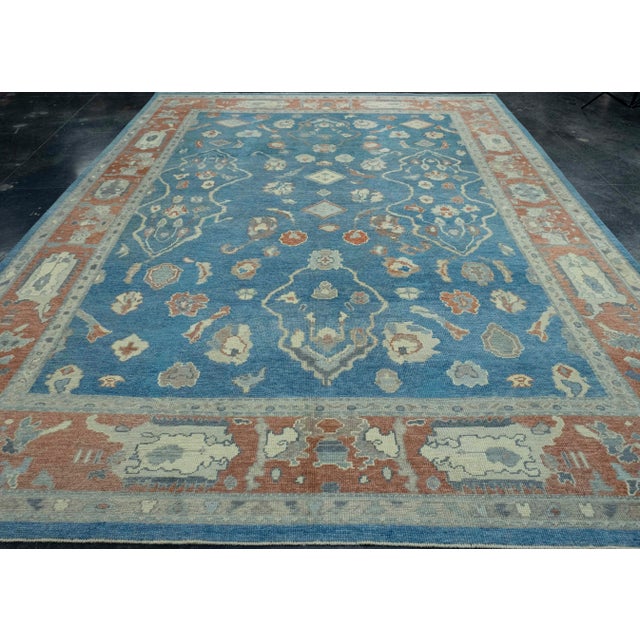 Turkish Oushak Rug 9'9" x 12'11" #18527 Explore a curated collection of hallway runners, wool rugs, and handmade...