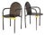 Italian Modern Formica Chairs by Martine Bedin for Memphis, 1980s, Set of 2 For Sale