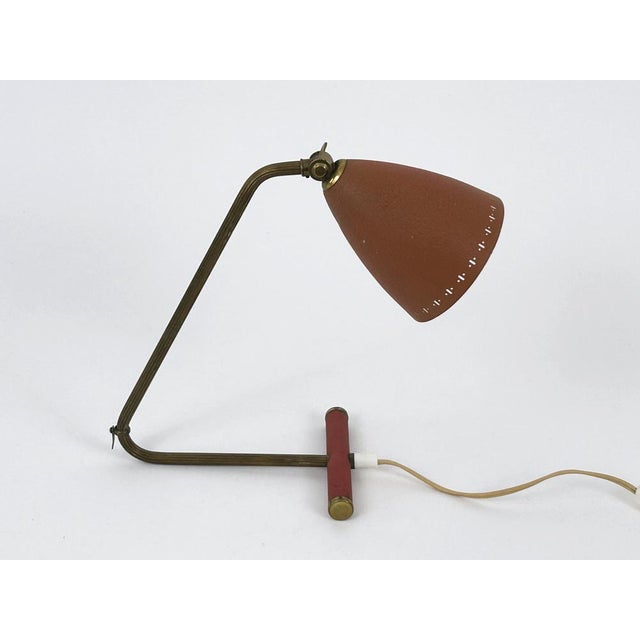 Mid-Century Modern Adjustable Table Lamp, Sweden, 1950s For Sale - Image 4 of 18