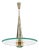 Vintage Pendant Light by Max Ingrand for Fontana Arte, 1950s For Sale