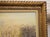 Gold 19th Century French Pastoral Oil Painting, the Shepherd and His Flock by Derians For Sale - Image 8 of 18