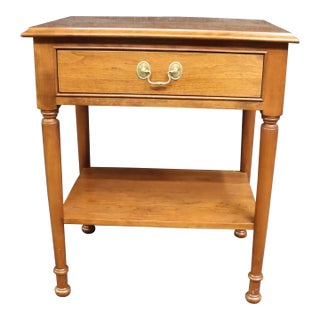 Stickley Cherry Nightstand For Sale