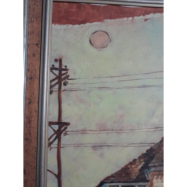 2000 - 2009 2000s "Forgotten Walls" Acrylic on Canvas Painting by Elpedio Robinson, Signed For Sale - Image 5 of 12